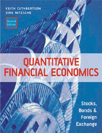 Image of book: Quantitative Financial Economcis