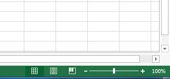 The scroll, zoom, and page preview controls