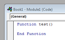 An example of the editor completing what is typed