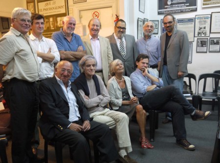 Jorge Lanata, Beatriz Sarlo and Fernando Iglesias
