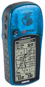 GPS with background mapping