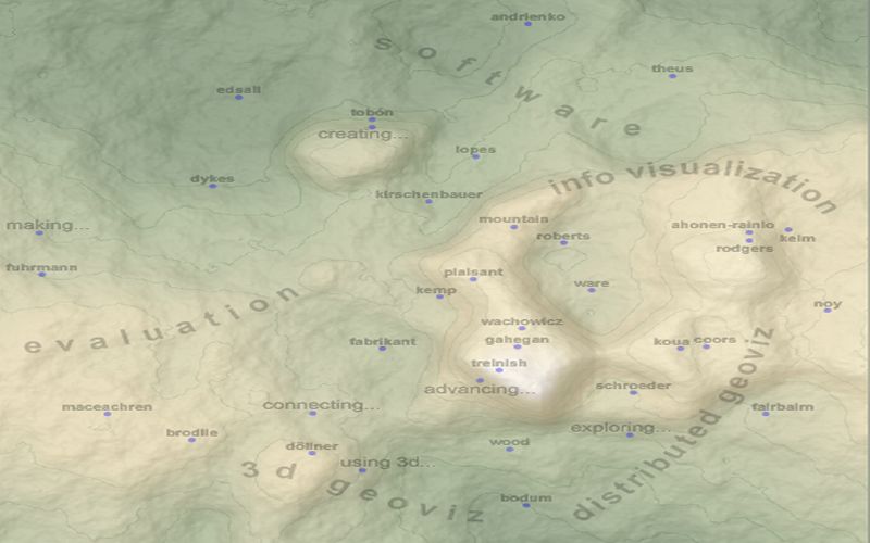 Image from cover of 'Exploring Geovisualization'