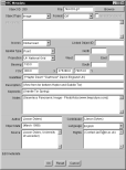 Metadata editing form