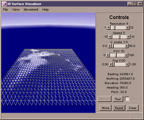 3D Surface Viewer start