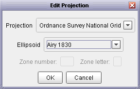 Projection information