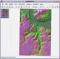 Lincoln shaded relief