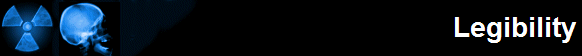 Legibility